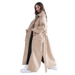 Parka Longline Collar Oversize mocca