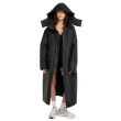 Parka Longline Hoodie Oversize black