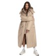 Parka Longline Hoodie Oversize mocca