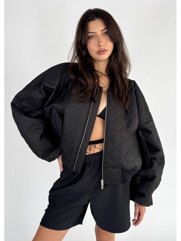 Shorty cloud oversize bomber jacket