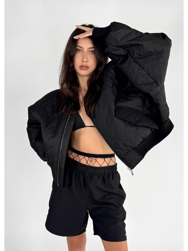 Shorty cloud oversize bomber jacket