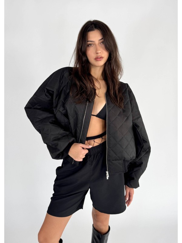 Shorty cloud oversize bomber jacket