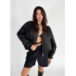 Shorty cloud oversize bomber jacket