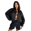 Shorty cloud oversize bomber jacket