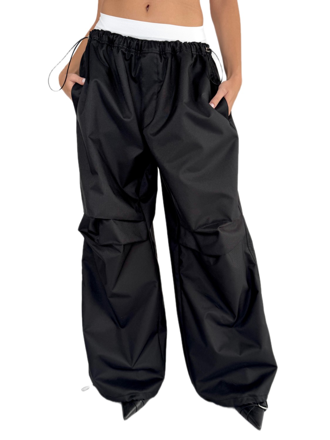 Spodnie parachute oversize