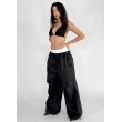 Oversized parachute pants