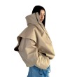 Parachute oversize bomber jacket mocca