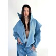 Parachute light blue denim bomber jacket