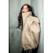 Parachute oversize bomber jacket mocca