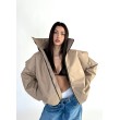 Parachute oversize bomber jacket mocca