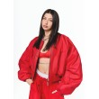 Krótka kurtka bomber cherry red