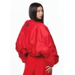 Krótka kurtka bomber cherry red