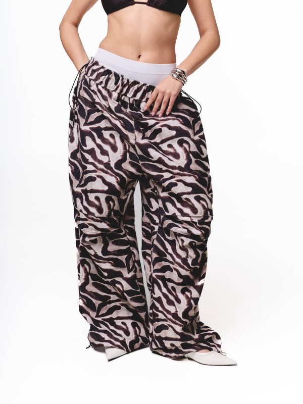 Spodnie baggy zebra wild edition 1.0