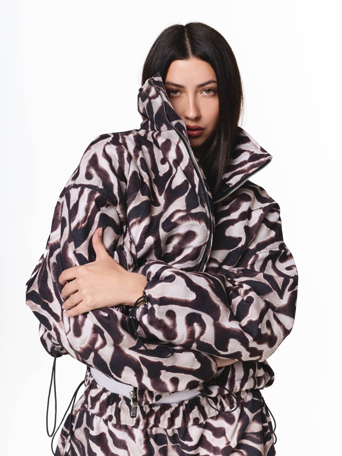 Short Bomber Jacket – Zebra Wild Edition 1.0
