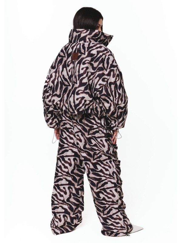 Short Bomber Jacket – Zebra Wild Edition 1.0