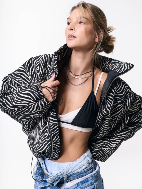 BOMBER ZEBRA HEAVY JACKET