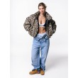 BOMBER LEOPARD HEAVY JACKET