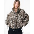 BOMBER LEOPARD HEAVY JACKET