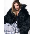 BLACK FAUX FUR(IOUS) JACKET