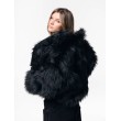 BLACK FAUX FUR(IOUS) JACKET