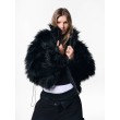 BLACK FAUX FUR(IOUS) JACKET