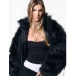 BLACK FAUX FUR(IOUS) JACKET