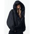 HOODSCAPE BLACK BOMBER JACKET