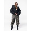 HOODSCAPE BLACK BOMBER JACKET