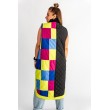 KAMIZELKA PATCHWORK CZASZKI
