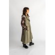 PŁASZCZ TRENCH KHAKI MORO PATCHWORK