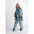 KURTKA KOSZULOWA JEANS FALBANA KRATA