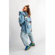 KURTKA KOSZULOWA JEANS FALBANA KRATA