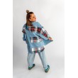 KURTKA KOSZULOWA JEANS FALBANA KRATA