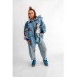 KURTKA KOSZULOWA JEANS FALBANA KRATA