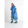 PARKA HOODIE LONGLINE BABY BLUE