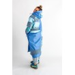 PARKA HOODIE LONGLINE BABY BLUE