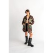 PARKA CAMO KIESZENIE KHAKI DENIM