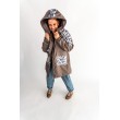 PARKA KAMIENNY SZARY IRYSY