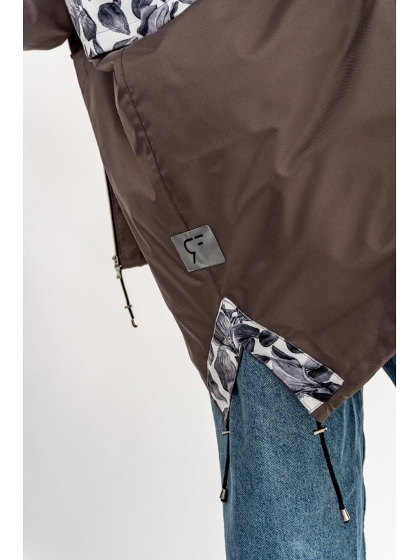 PARKA KAMIENNY SZARY IRYSY