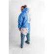 PARKA BABY BLUE POLNE KWIATY