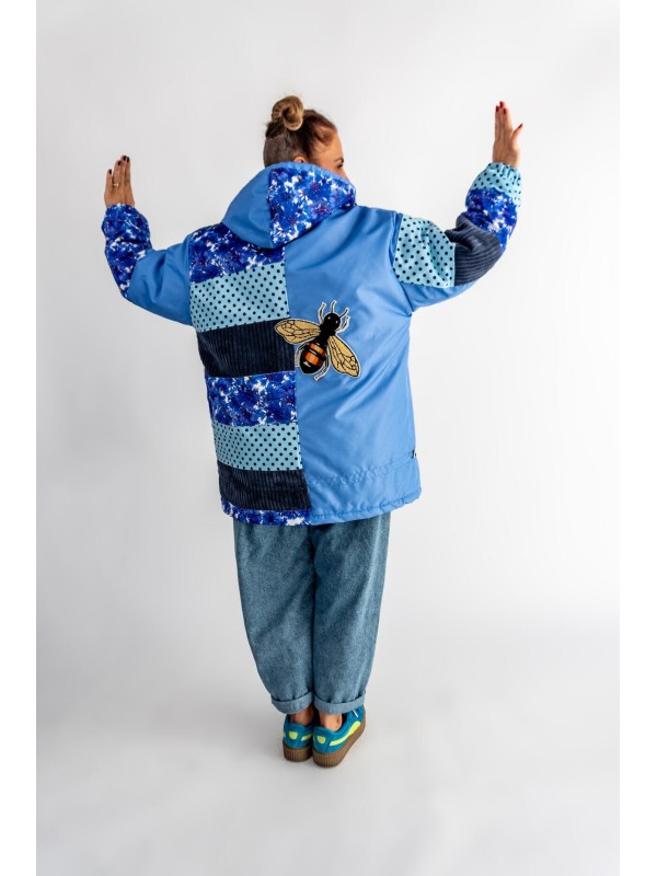 WIATRÓWKA BABY BLUE PSZCZOŁA