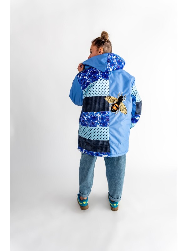 WIATRÓWKA BABY BLUE PSZCZOŁA