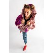 BOMBER HOODIE DUSTY PINK PASKI