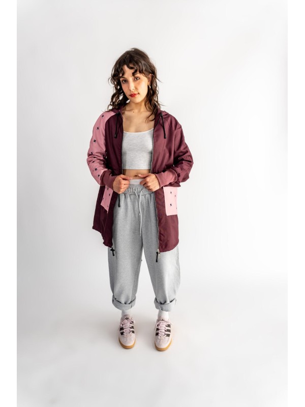 PARKA BURGUND MUCHY