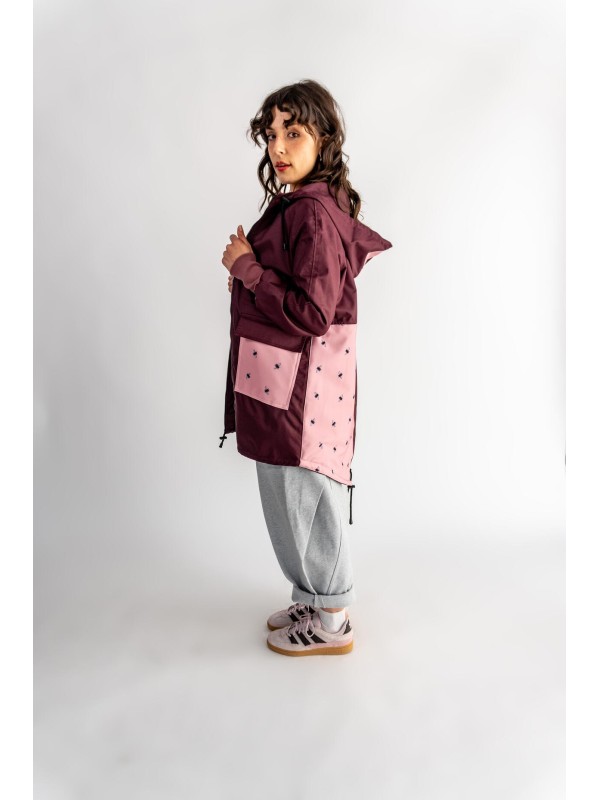 PARKA BURGUND MUCHY