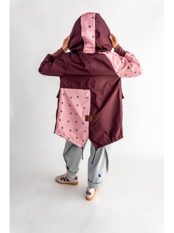 PARKA BURGUND MUCHY