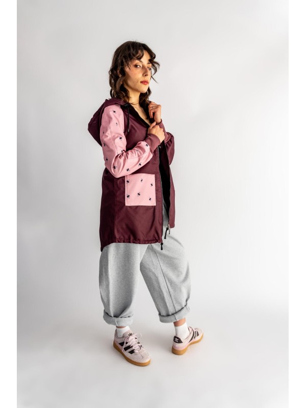 PARKA BURGUND MUCHY