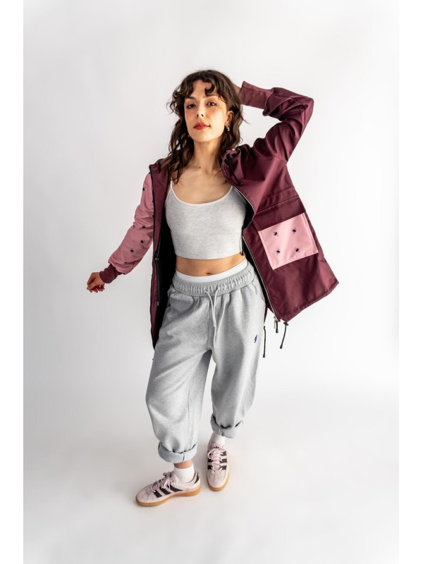 PARKA BURGUND MUCHY