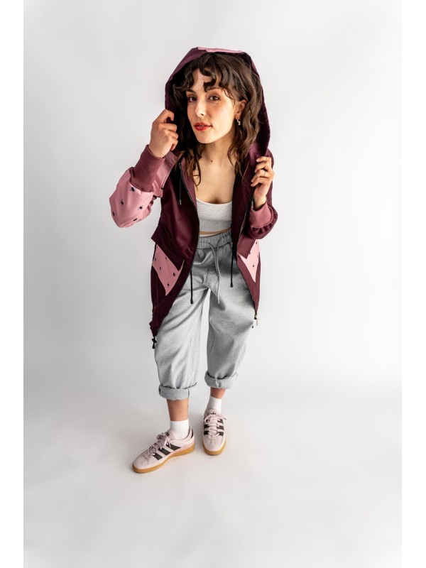 PARKA BURGUND MUCHY