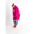 PŁASZCZ HOODIE FUKSJA SERCA